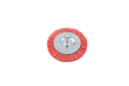 Universal Brosse circulaire nylon pour perceuse 75 mm