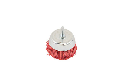Universal Brosse creuse nylon pour perceuse 100 mm