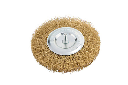 Universal Brosse circulaire acier pour perceuse 150 mm