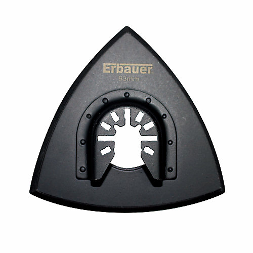Erbauer Plateau de ponçage outil multifonction 93 mm