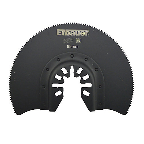 Erbauer Lame segmentée bois universelle 89 mm