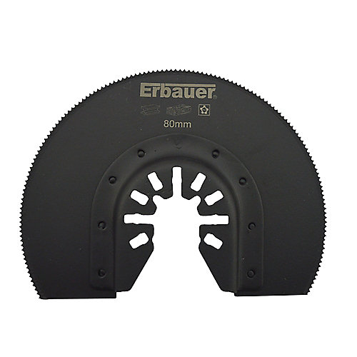 Erbauer Lame segmentée bois/métal universelle 89 mm