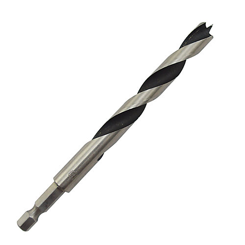 Universal Foret bois Ø.12 x L.151 mm DRL30386 en acier à teneur moyenne en carbone emmanchement Hex