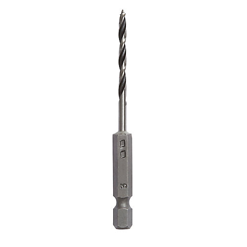 Universal Foret bois Ø.3 x L.79 mm DRL13114 en acier à teneur moyenne en carbone emmanchement Hex
