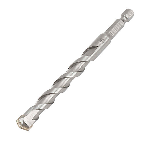 Universal Foret béton Ø.10 x L.120 mm en acier emmanchement Hex