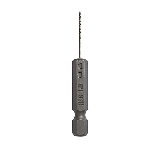Universal Foret métal Ø.1 x L.59 mm DRL51430 en acier rapide (HSS) emmanchement Hex