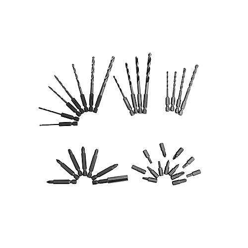 Universal Coffret assortiment forets et embouts perçage vissage Quick (34 pcs)