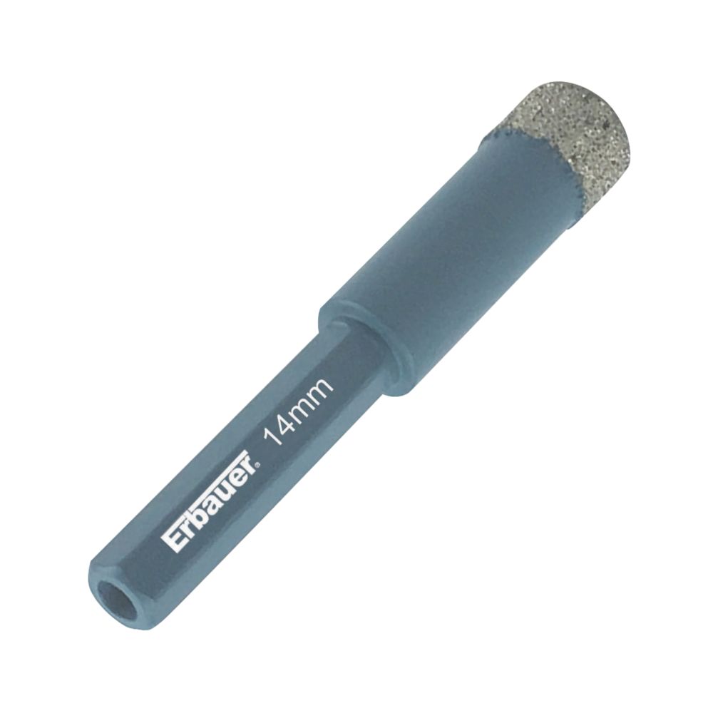 Erbauer Foret diamant carrelage 14 x 80mm