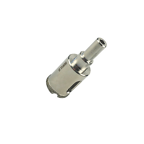 Universal Trépan sans foret pilote pour tuile Ø.25 mm
