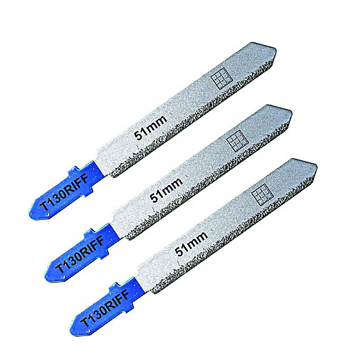 Universal 3 lames de scie sauteuse T droite grossière Céramique