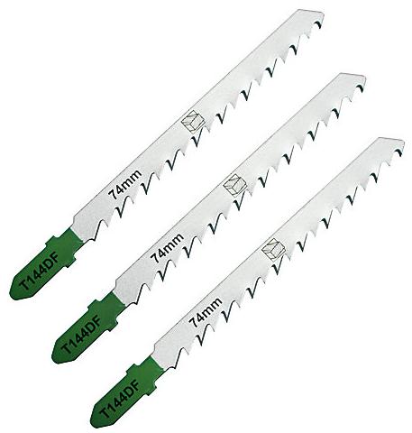 Universal 3 lames de scie sauteuse T droite grossière Bois dur