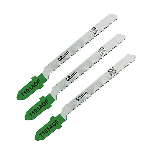Universal 3 lames de scie sauteuse T courbe propre Stratifié