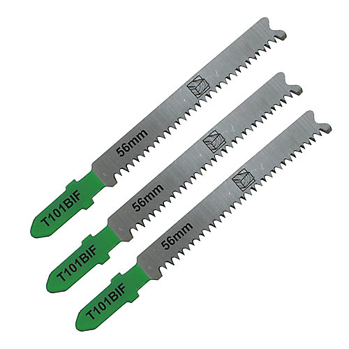 Universal 3 lames de scie sauteuse T droite propre Stratifié