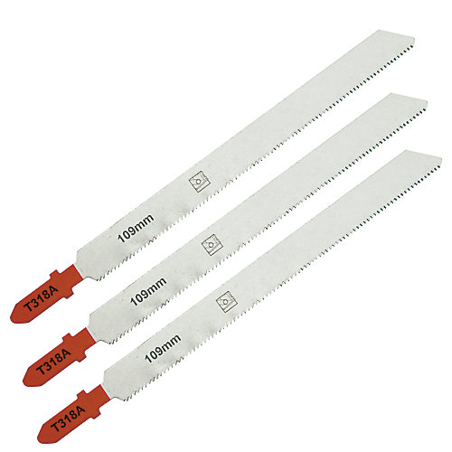 Universal 3 lames de scie sauteuse T droite propre Métal fin
