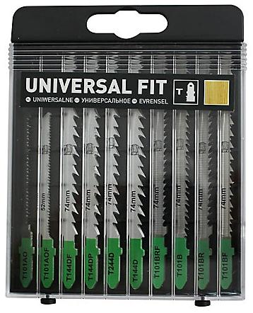 Universal 10 lames de scie sauteuse T Bois