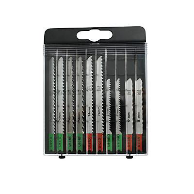 Universal 10 lames de scie sauteuse U Bois et métal