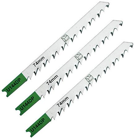 Universal 3 lames de scie sauteuse U droite grossière (précision) Bois