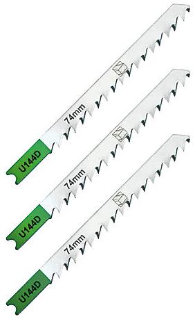 Universal 3 lames de scie sauteuse U droite grossière Bois moyen