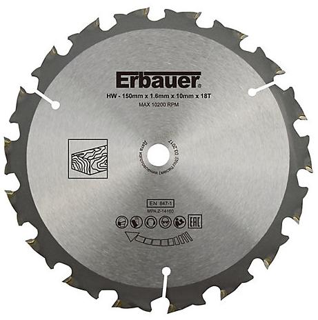 Erbauer Lame de scie circulaire Ø150 mm