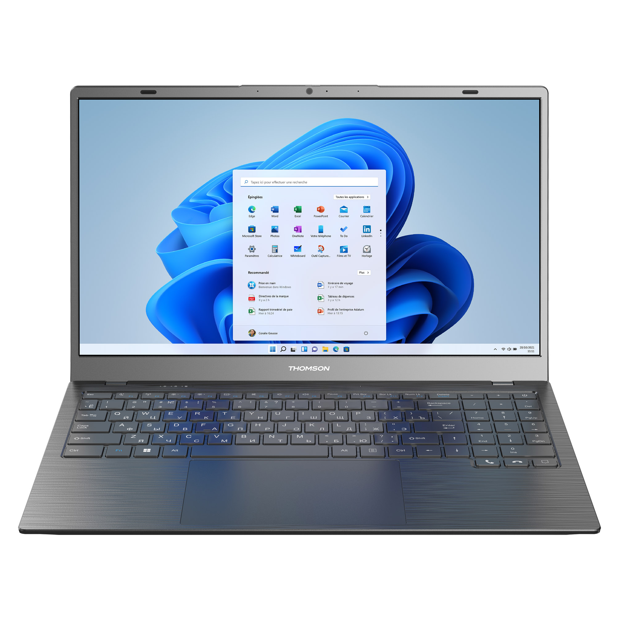 Thomson Modèle du produit : Ordinateur portable 15,6