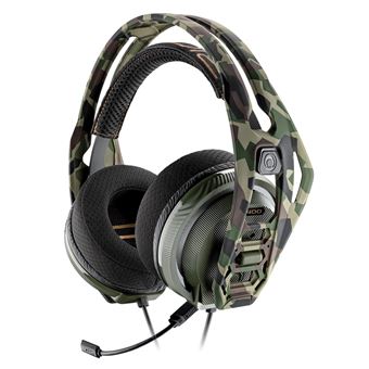 PLANTRONICS Casque gaming filaire Circum-auriculaire RIG 400HA Camouflage forêt
