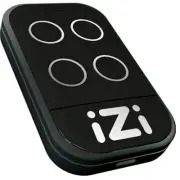 MBG FRANCE Telecommande origne IZI-BLACK