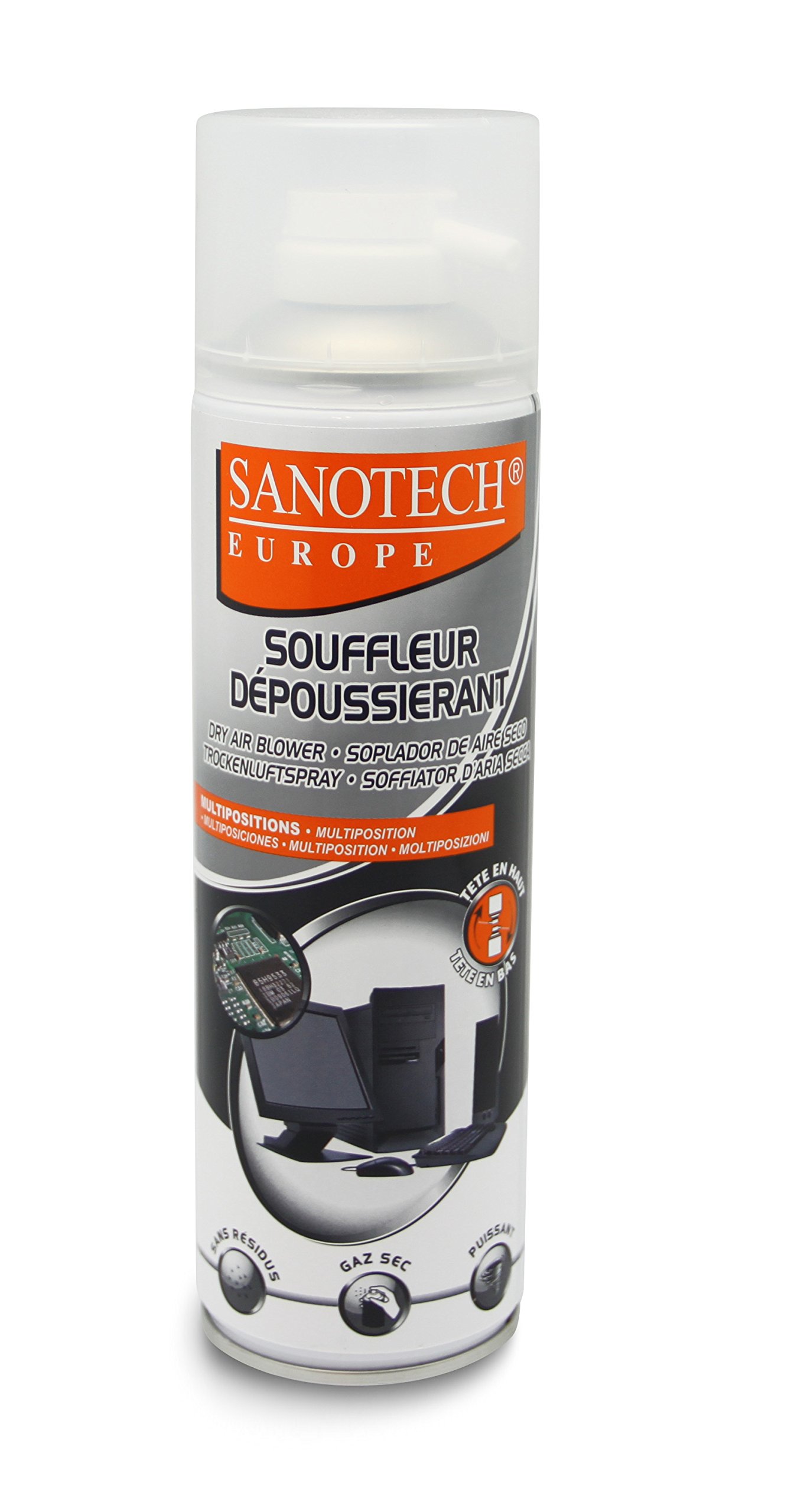 SOUFFLEUR DEPOUSSIERANT MULTI-POSITION 650ML/300G