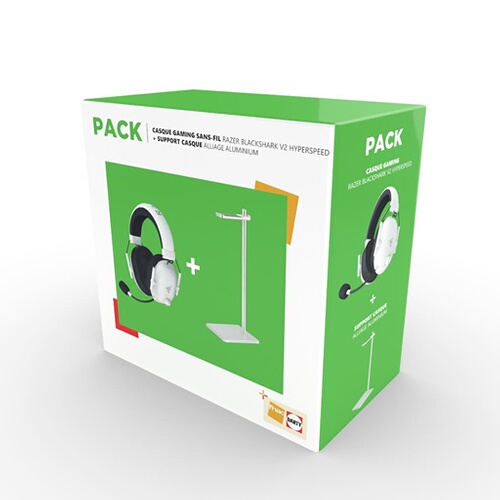 Razer Pack FNAC RAZER BlackShark V2 HyperSpeed Blanc