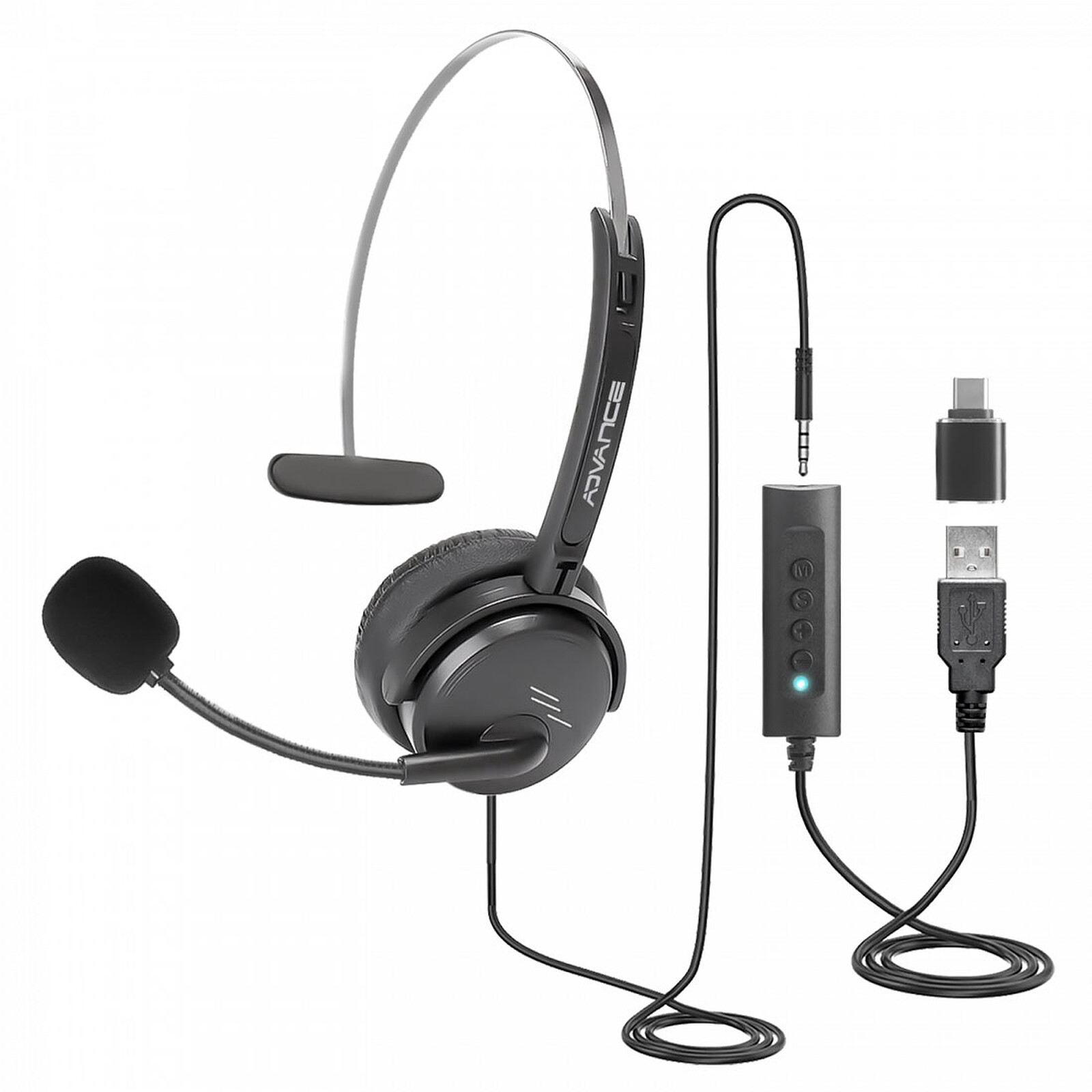 ADVANCE Casque Micro Smarphonics 350