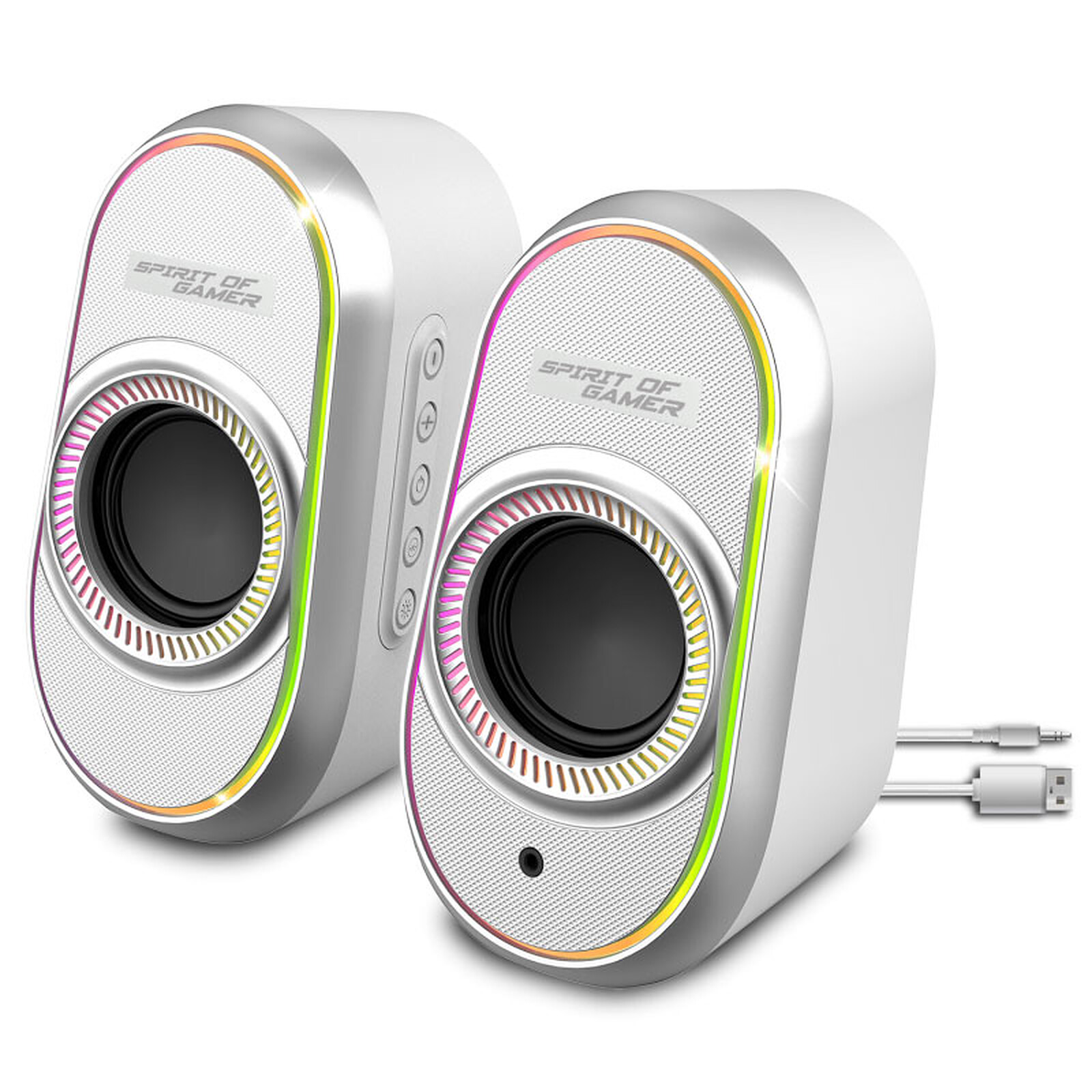 Spirit Of Gamer Spirit Of Gamer Fanatic 500 (Blanc)