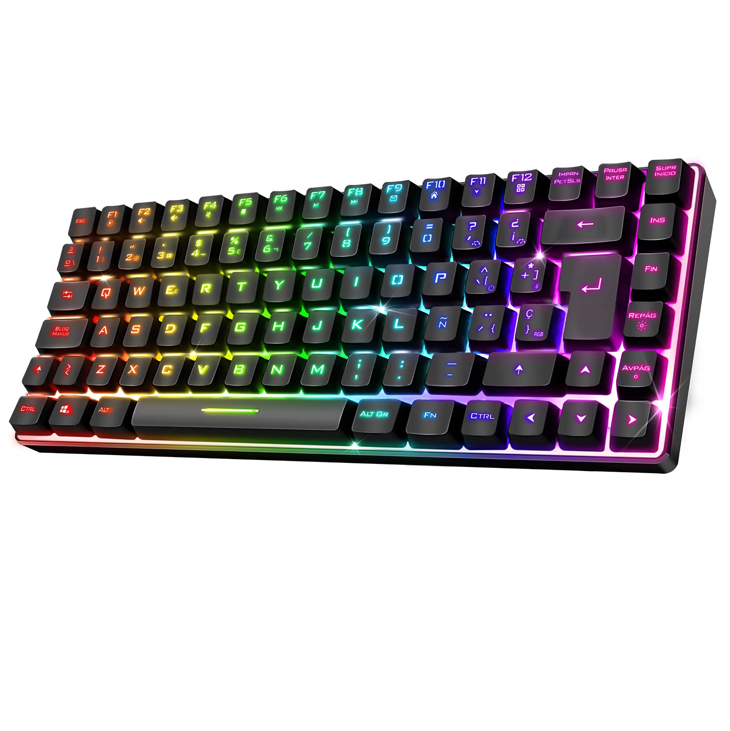 Spirit Of Gamer Clavier de jeu sans fil Elite K70 RVB