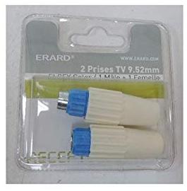 ERARD Modèle du produit : Lot de 2 Prises TV Elsey