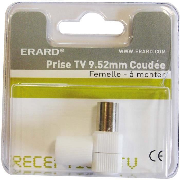 ERARD Fiche TV coudée à 90°