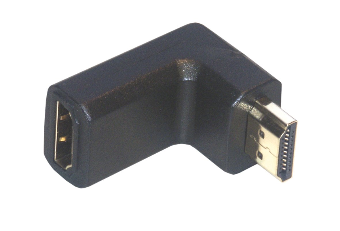 MCL Samar Adaptateur coudé HDMI type A mâle / femelle