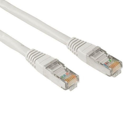 MCL Samar Cordon de brassage RJ45 CAT 5e U/UTP - 10m Gris