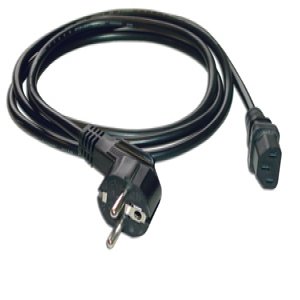 MCL Samar Cordon secteur IEC (C13) / 2 Poles + Terre - 3m