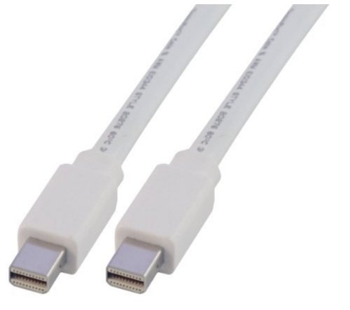 MCL Samar Samar Câble mini DisplayPort mâle / mâle - 2m Blanc