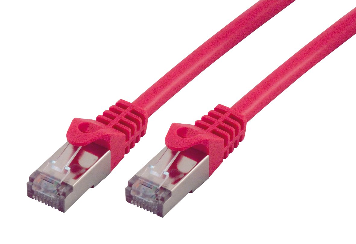 MCL Samar Cordon Cat 6 RJ45 F/UTP - 3m Rouge