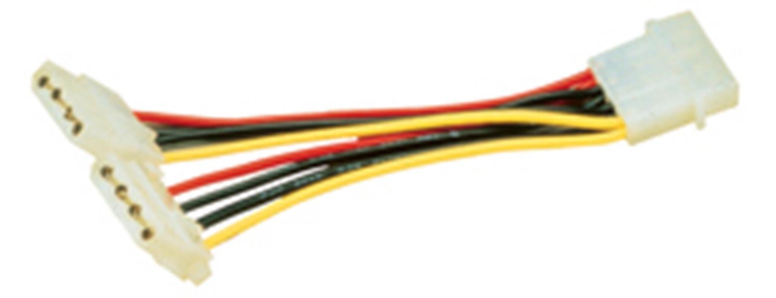 MCL Samar Dédoubleur d'alimentation interne 5,25'' mâle / fem. / fem. - 20cm