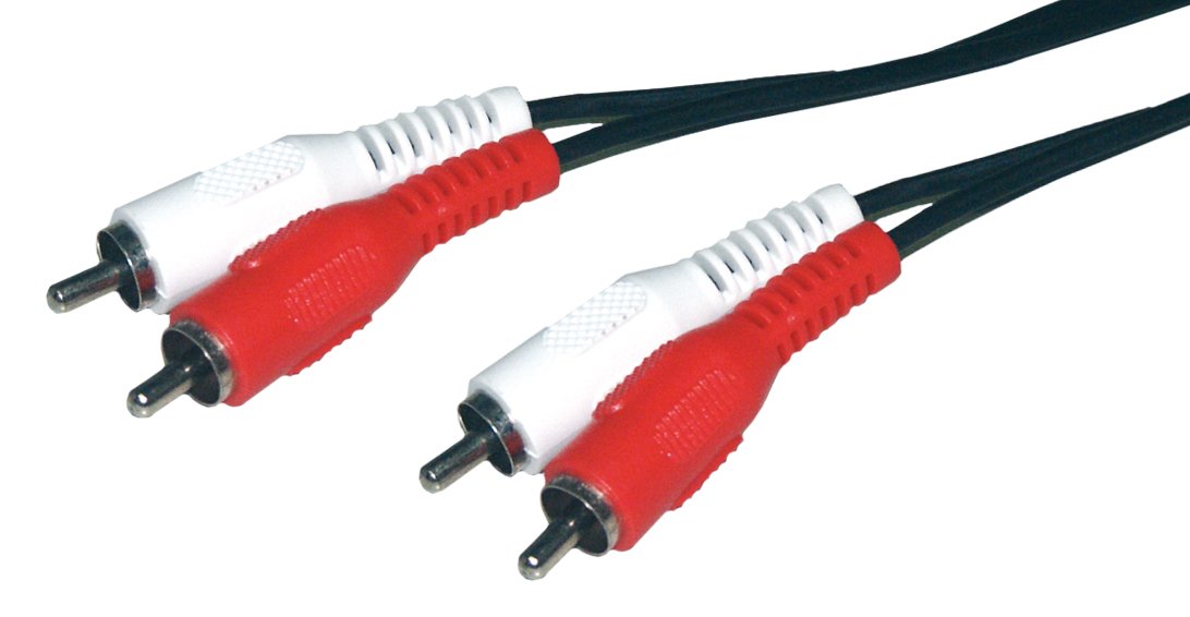 MCL Samar Câble audio stéréo 2 x RCA mâle / mâle - 1.5m