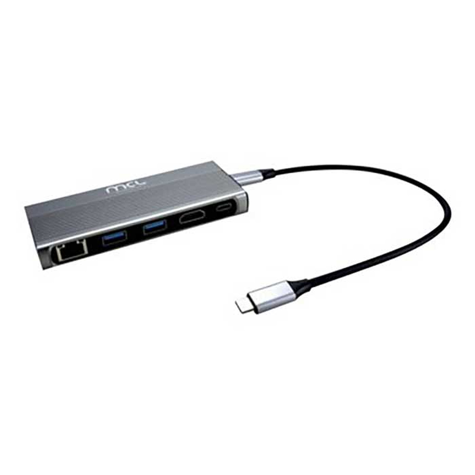 MCL Samar Station d'accueil USB-C avec 5 ports + 1x emplacement pour SSD