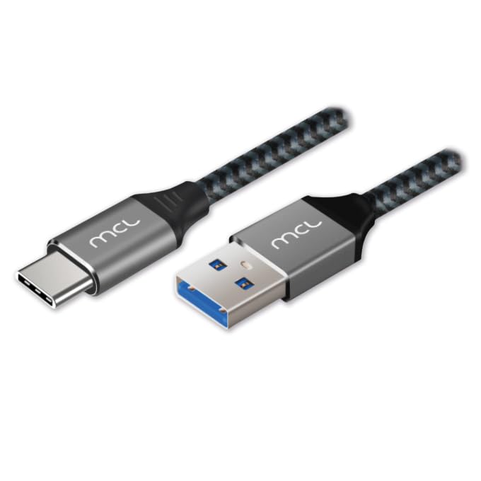 MCL Samar Cable Type C Male / Type A USB 3.0 Male braided 5Gb 3A