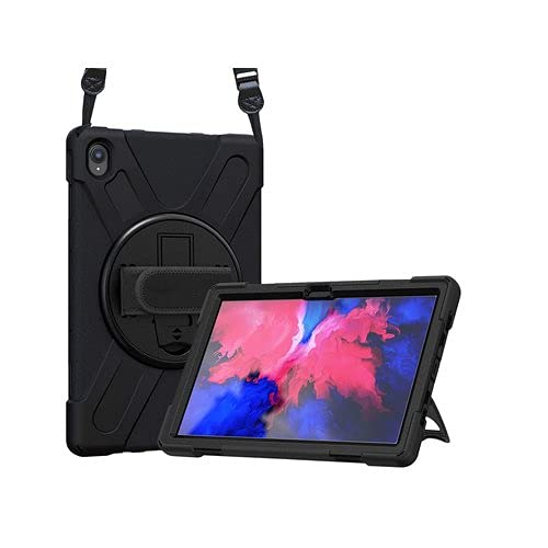 DLH - Coque de protection pour tablette - renforcée, sangle réglable, poignée tournante - 11