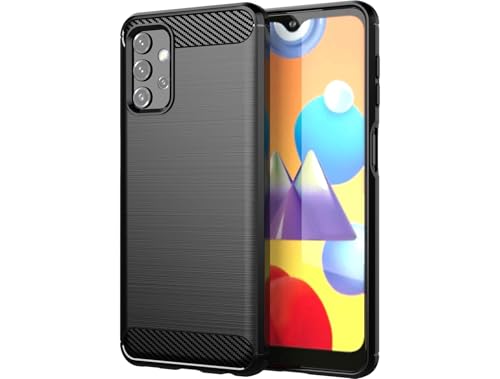 DLH - Coque de protection pour téléphone portable - silicone - noir - pour Samsung Galaxy A32