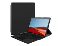 DLH - Étui à rabat pour tablette/clavier - pour Microsoft Surface Pro 8