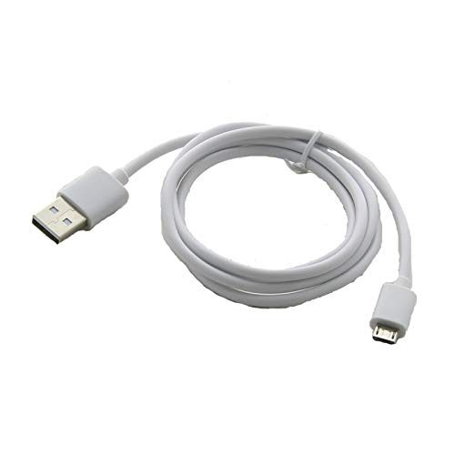 DLH - Câble USB - Micro-USB de type B (M) pour USB (M) - 1 m - blanc