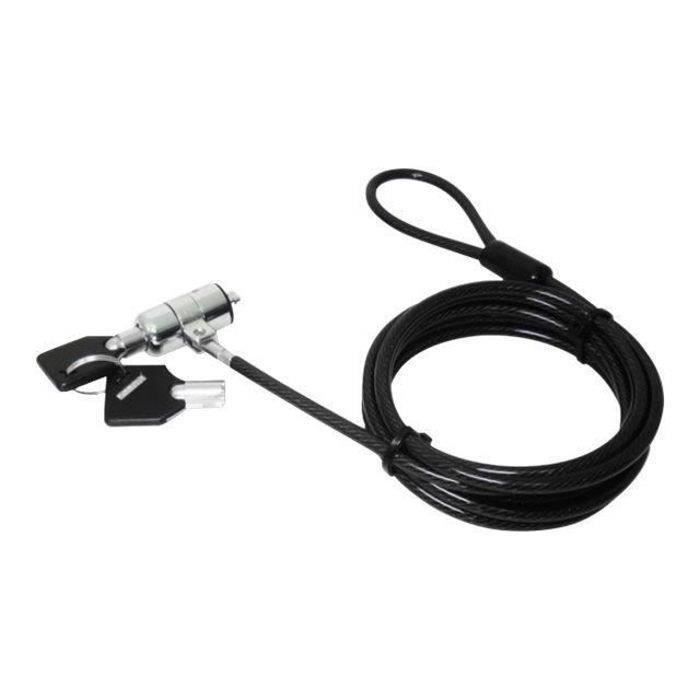 DLH - Câble de sécurité - noir - 1.8 m