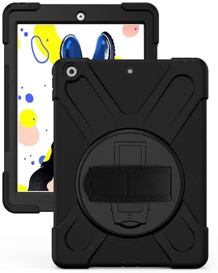 MW - COQUE SECURIT ROTATIVE IPAD 10.2 (2019/20/21 - 7/8/9TH GEN) NOIR POLYBAG