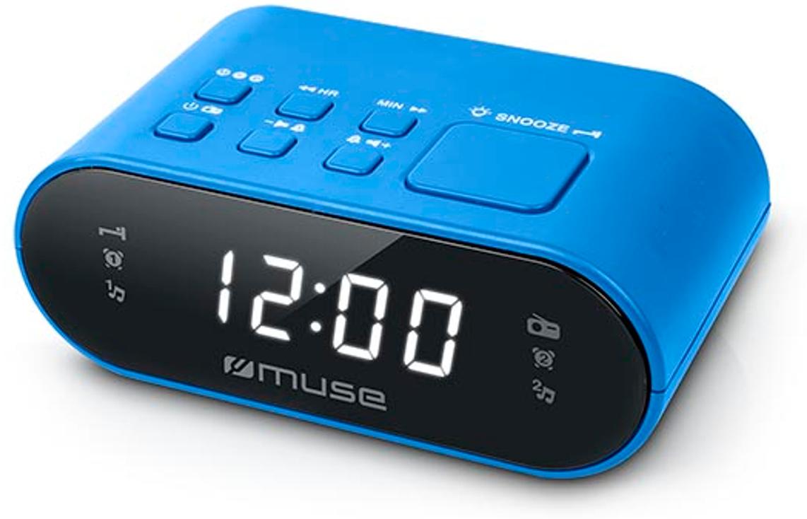 Muse Modèle du produit : M-10 BL Réveil numérique Bleu