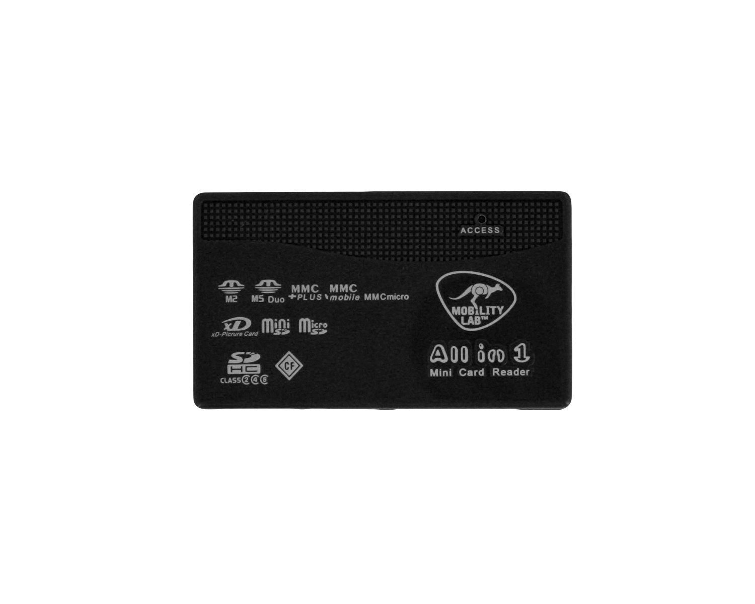 Mobility Lab LECTEUR DE CARTE MÉMOIRES SD BLACK